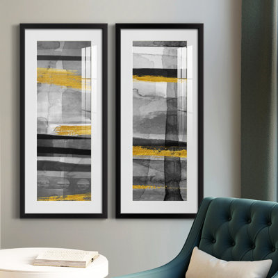 Cadre photo, ensemble de peintures sur papier