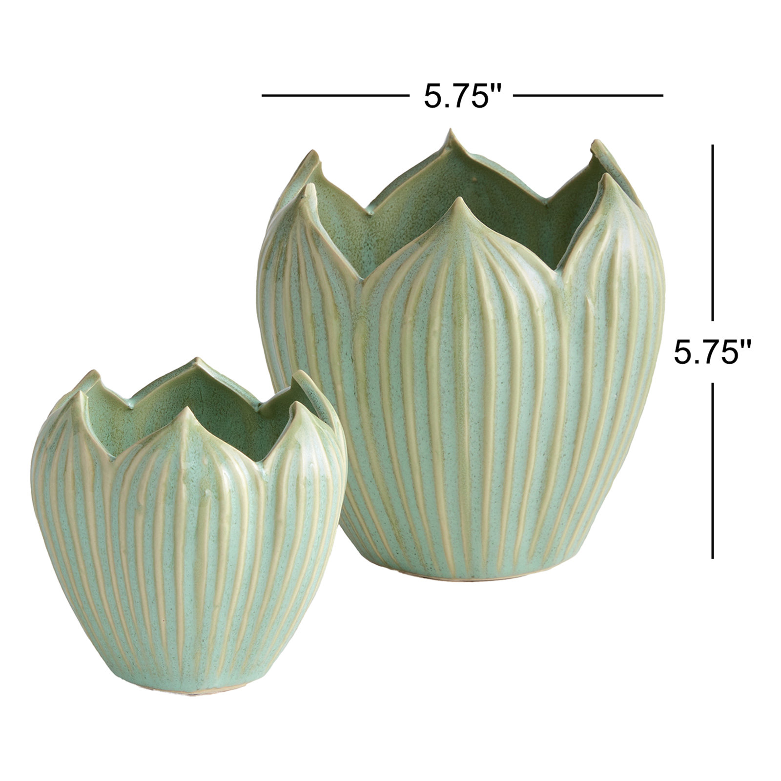 6" Handmade Ceramic Pot Planter