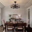 Ventilateur de plafond de style campagnard en cuivre noir classique avec ensemble d'éclairage et télécommande -1734149795