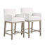 Tabouret de comptoir avec accoudoirs Bethea-107095732