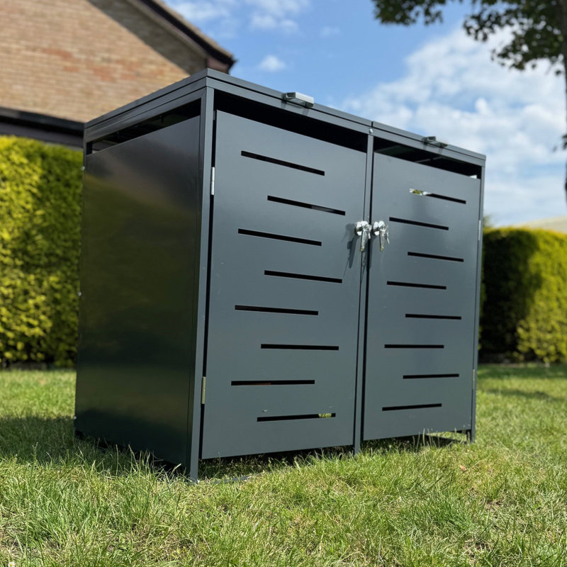 Metal Double Bin Store