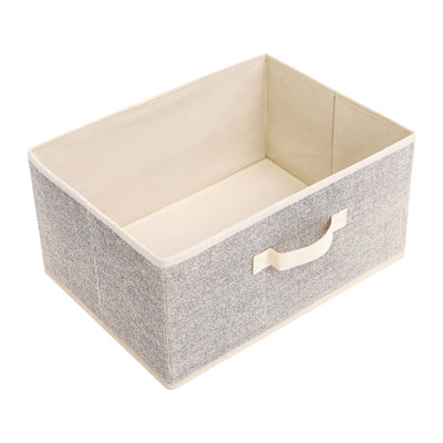 Non woven storage Storage Box For Clothing And Sundries Household Items Fabric  Desktop Toy Storage Box