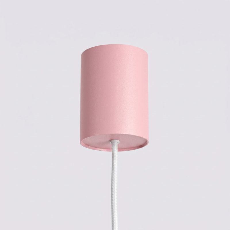 Chandelier AURA 4 white Gx53, Pink