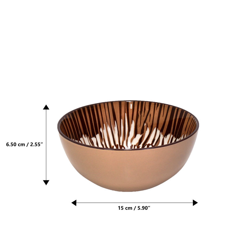 Mocha Dining Bowl 6"