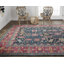 Piraj Wool Geometric Area Rug in Red-669164267