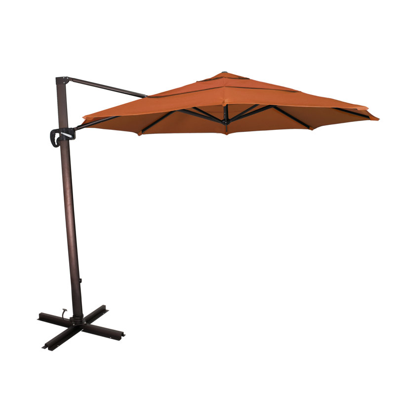 Parasol en porte-à-faux 11 pi Placencia, Toscan