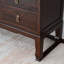 Armoire d'appoint en bois massif style rétro simple