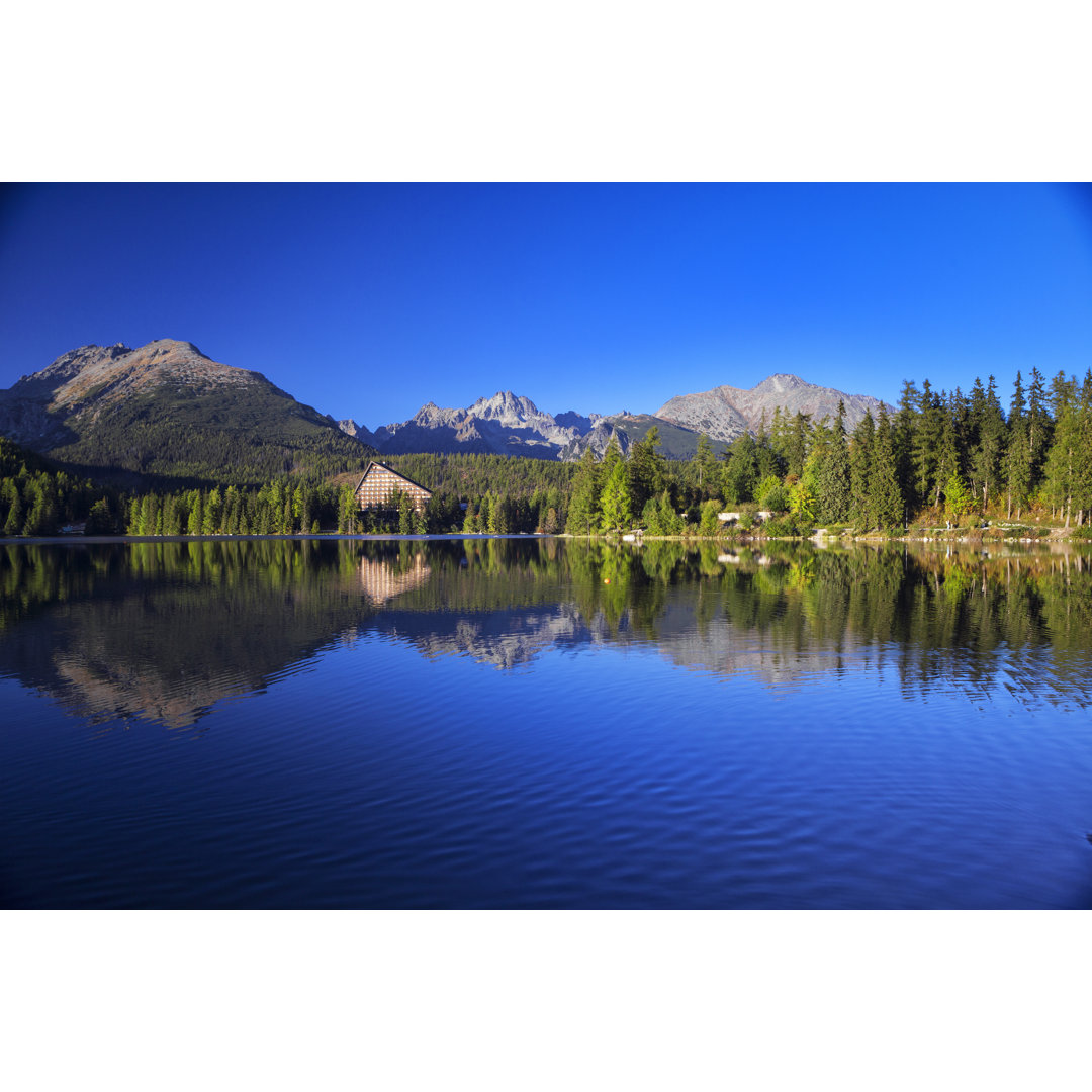 Strbske Pleso by Gosiek-B - Leinwandbild