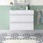 Ensemble de meuble-lavabo mural simple 30 po Babajide-823393683