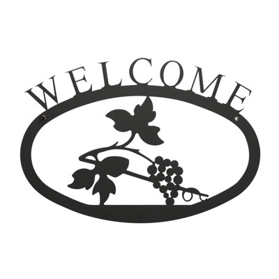 Alyson Iron Text & Numbers Wall Decor