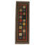 Tapis de couloir en laine / coton fait à la main de style oriental vert / jaune / rouge 2 pi 8 po x 8 pi 7 po Aryiel