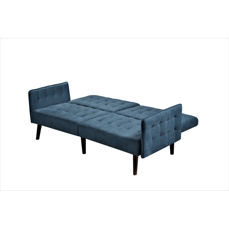Canapé-lit Kalix, Polyester bleu