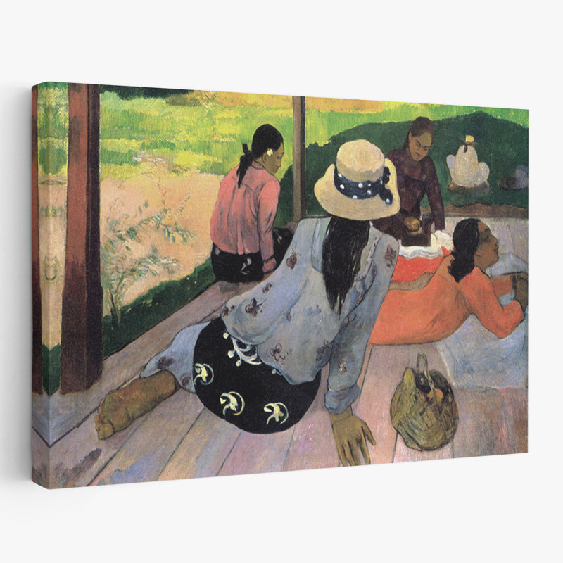La Siesta - musée figuratif d'art post-impressionniste, H 16 po x l 24 po