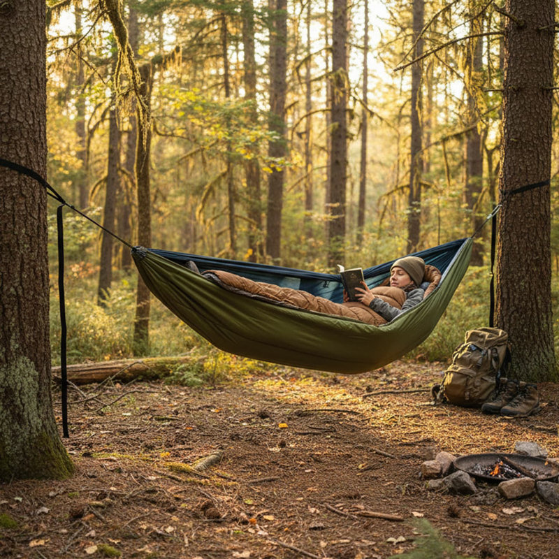 Lightweight Hammock Underquilt: Essential Warmth for Outdoor Camping