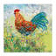 Coq de coq dans une toile de jardin colorée, design par Clare Tupper-989111288