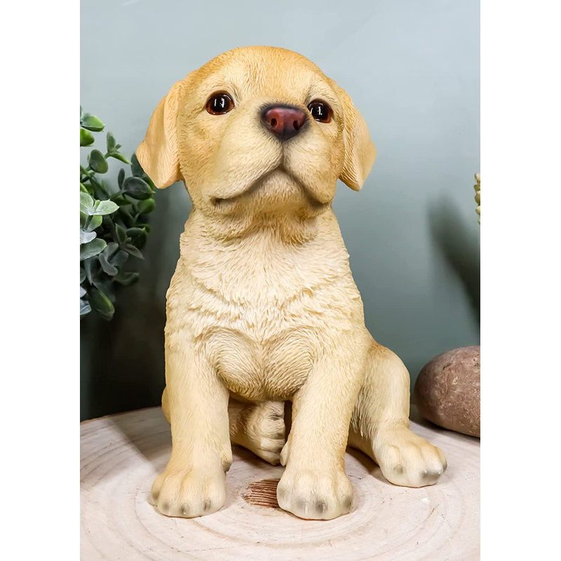 Figurine chiot labrador