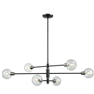 Tavera 6 - Light Dimmable Tiered Chandelier