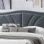 Grand lit plateforme en tissu d'ameublement en toile de jute-1493572527