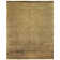Dove Embossed Wool Geometric Area Rug in Khaki