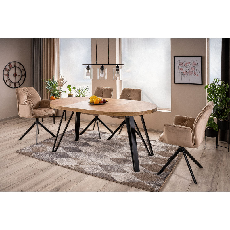 Hedd 50cm H Armchair, Beige