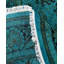 Tapis bleu 5 pi 1 po Constande One-of-a-Kind