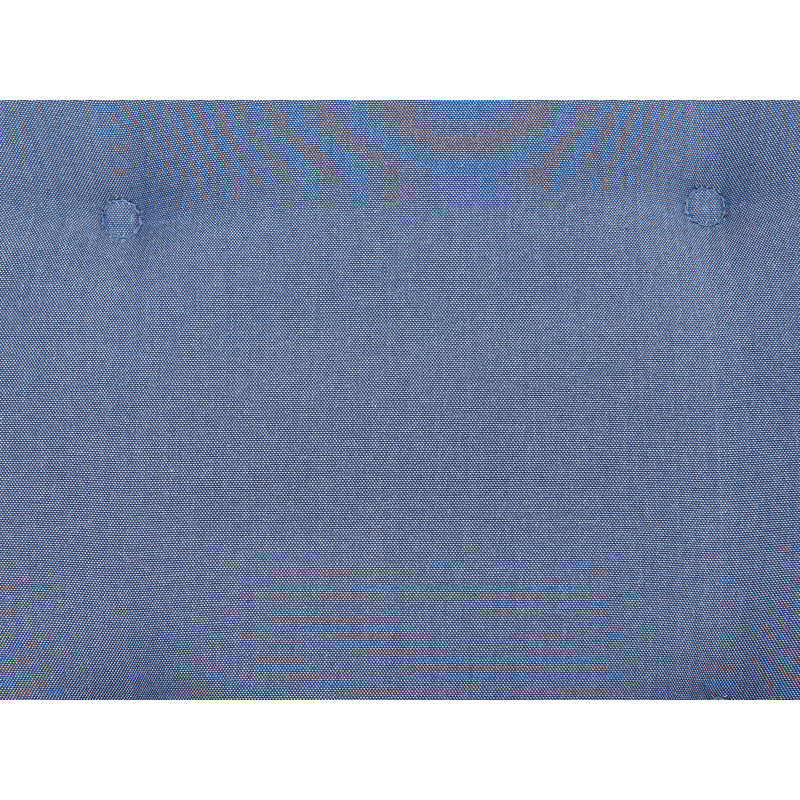 Foldable Outdoor Patio Dining Side Chair with Cushion, Blue