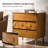 Haney 30''W Mid-Century Modern 3 - Drawer Dresser with Built-in Charging Staion and Solid Wood Legs-506536608