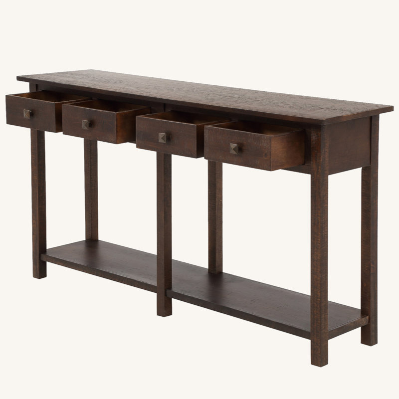 Console de table d'entrée Trissa, Espresso