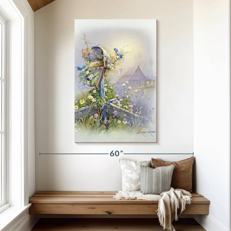 Brampt Mailbox Bird Nest, 48" H x 32" W