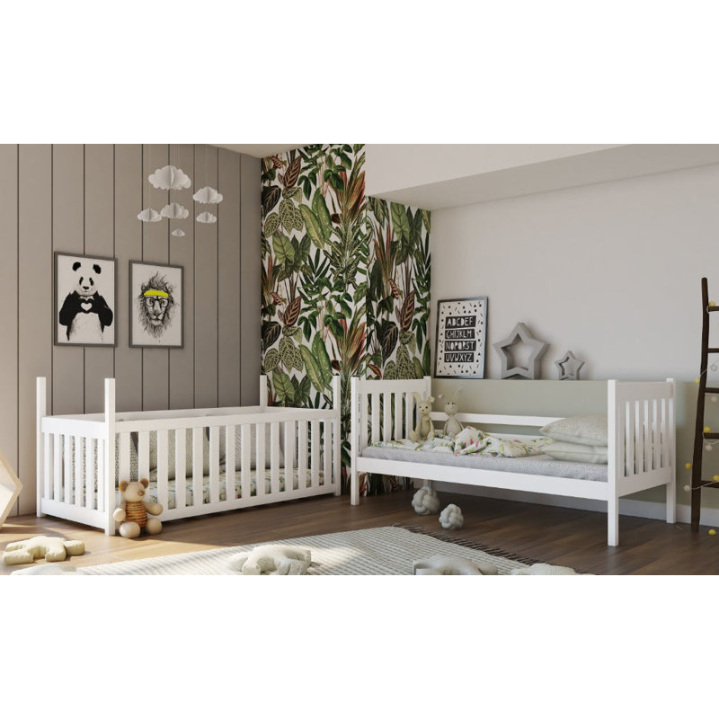 Cris European Single (90 X 200 Cm) Bunk Bed, Cashmere