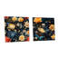 Etna - Ensemble de 2 art mural en verre acrylique-103933867