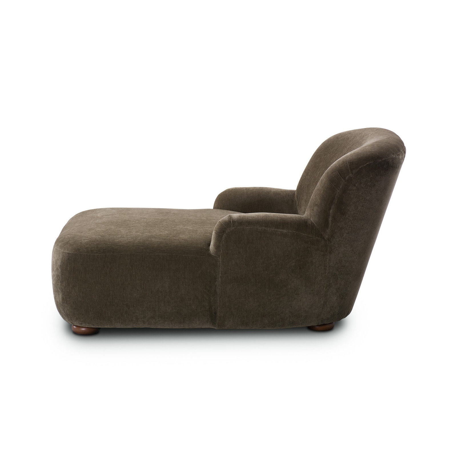 Alura Chaise Lounge, Malmo Olive Performance Chenille