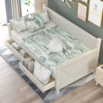 Twin  Size Wooden Daybed