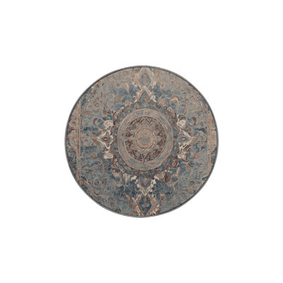 Machine Washable Gray Area Rug