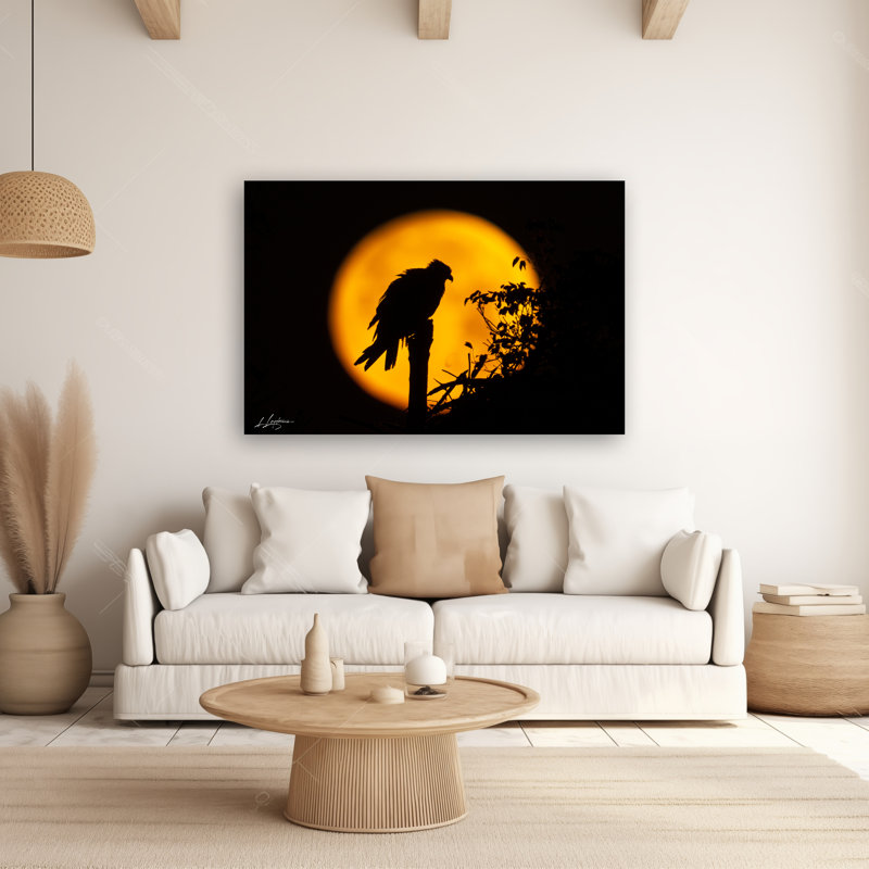 "Keeper Of The Night" par Lawrence Leyderman - Art mural acrylique 20 "x 30", H 20 po x l 30 po