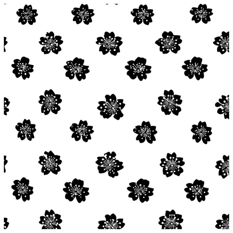 Jeté Floral, 50in W x 60in H