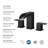 Widespread Faucet 2-handle Bathroom Faucet with Drain Assembly-93703033-123799227