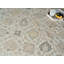 Artisan Power Loomed Wool/Nylon Oriental Area Rug in White/Ivory/Gray-594278859