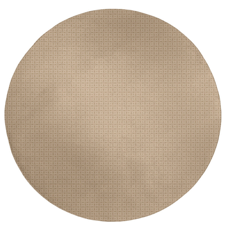 Tapis de zone brune monochrome napperon, Rectangle 2 pi x 3 pi
