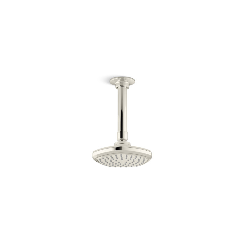 Occasion Full/Standard Fixed Shower Head, Vibrant Polished Nickel, 1.75 GPM
