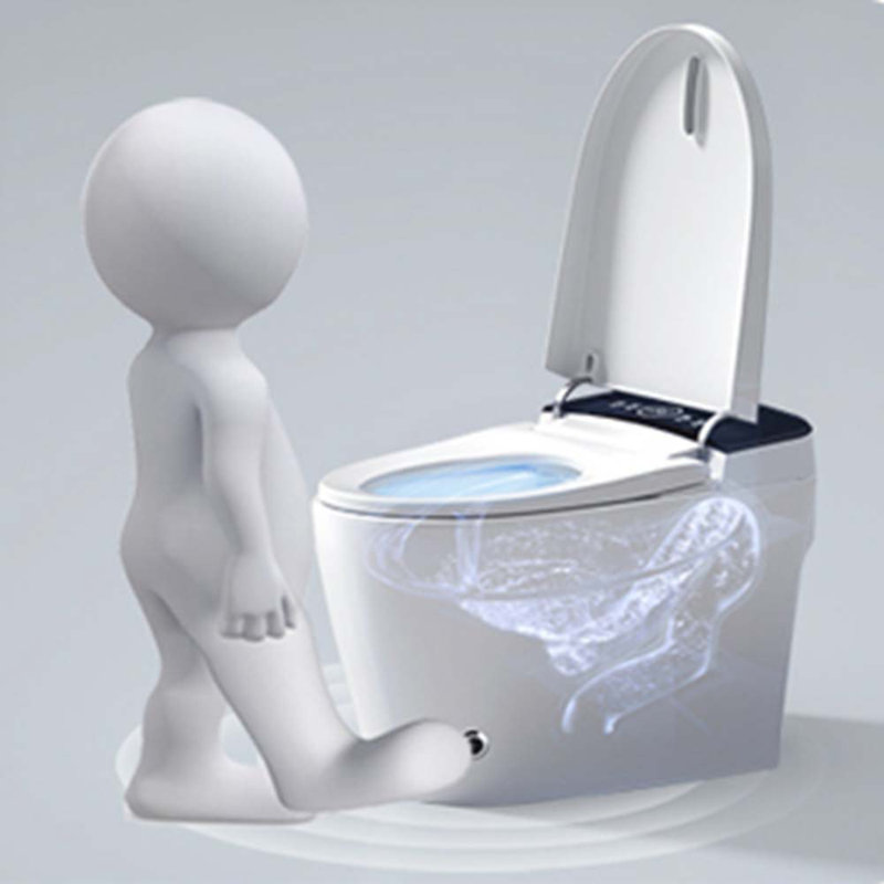 Toilette allongée pour bidet Tusuton 1,28 GPF