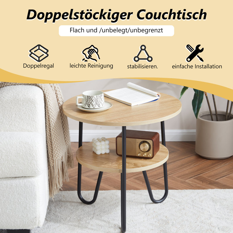 Corene Side Table with Storage, Minutes