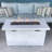 25" H X 42" W Fiber Reinforced Concrete Propane Outdoor Fire Pit Table-1506048376