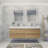 Hartsock Double Bathroom Vanity with Acrylic Top-947912835