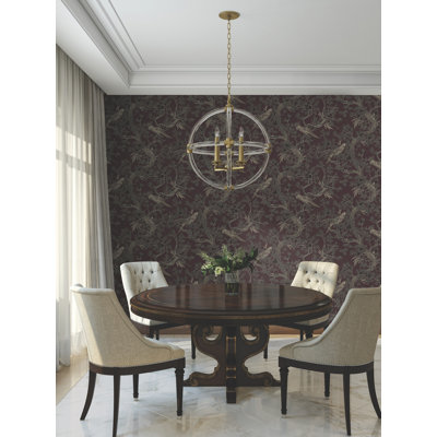 Regal Ridge Plum Trailing Tree Wallpaper
