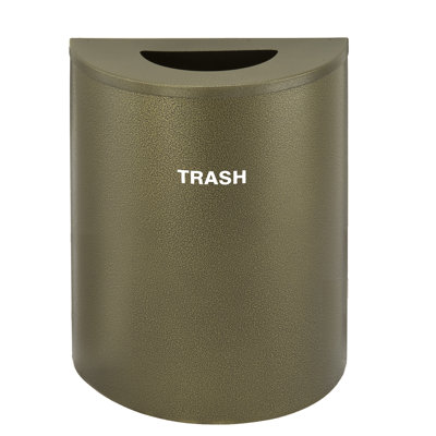 Steel Open Kitchen Trash Can