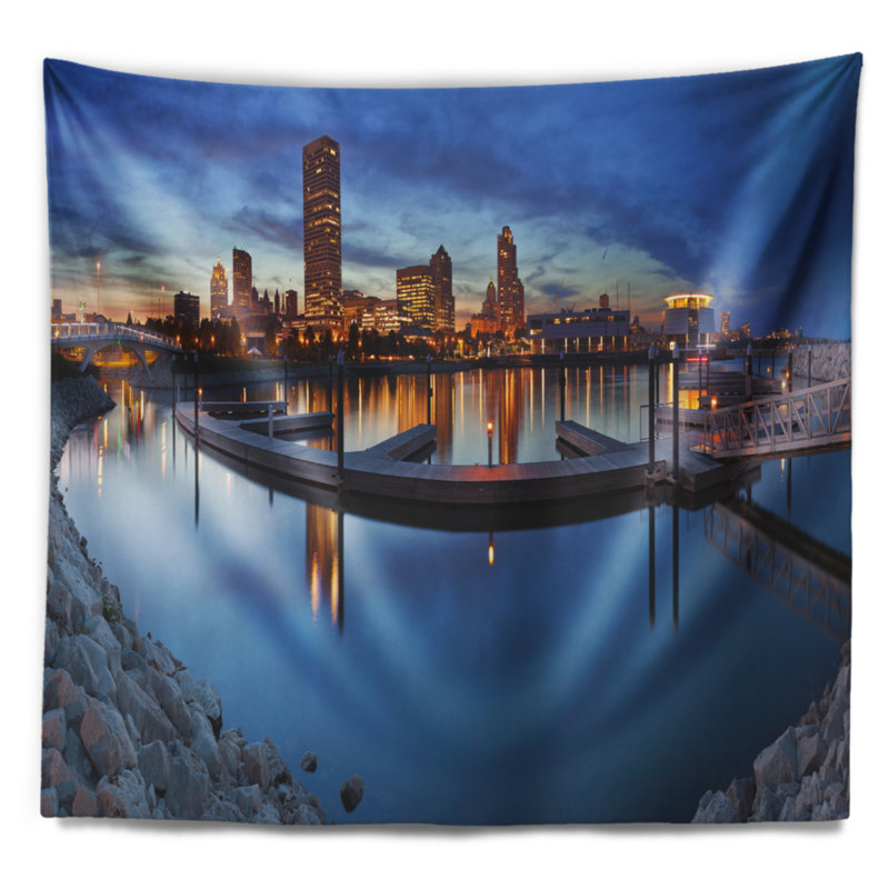Polyester Tapestry, 50" H x 60" W