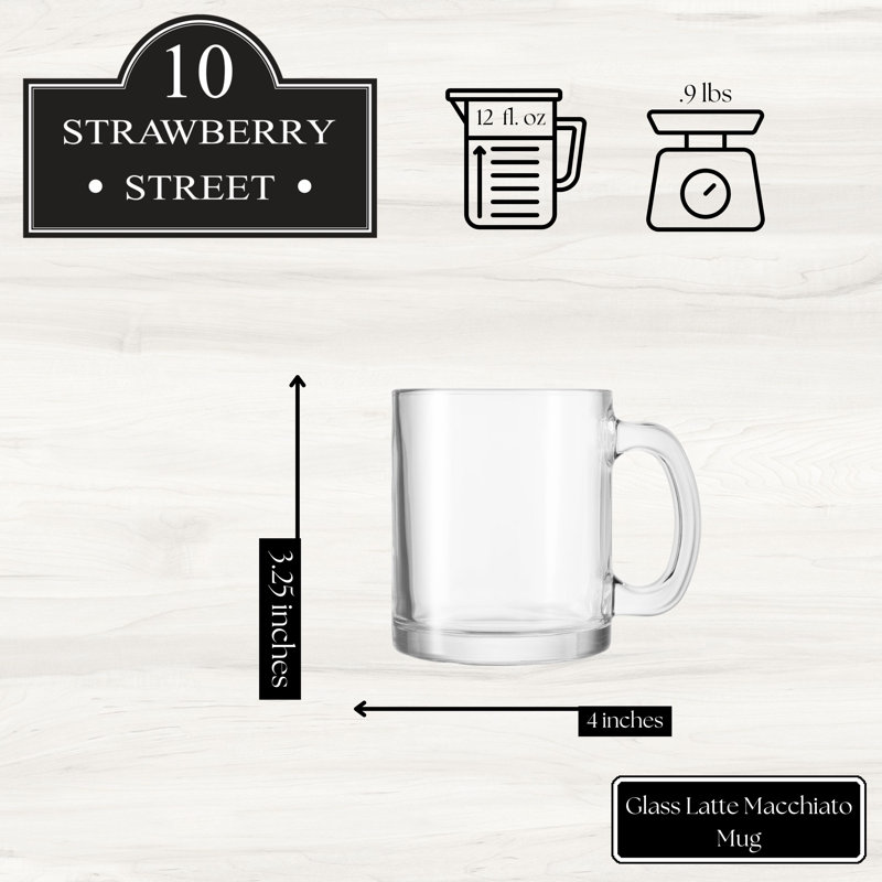 10 grandes tasses de latte Macchiato