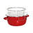 Symple Stuff Enamel on Steel Deep Fat Fryer with Glass Pyrex Lid-17985672