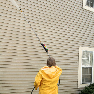  Pressure Washer Extension Wand Set 8.5 ft with 6 Quick Connect Nozzle Tips